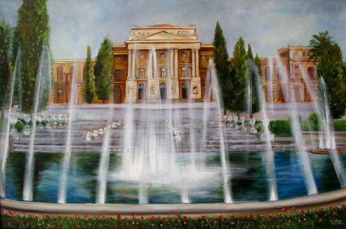 Museu do Ipiranga - 70 x 90 cm - OST